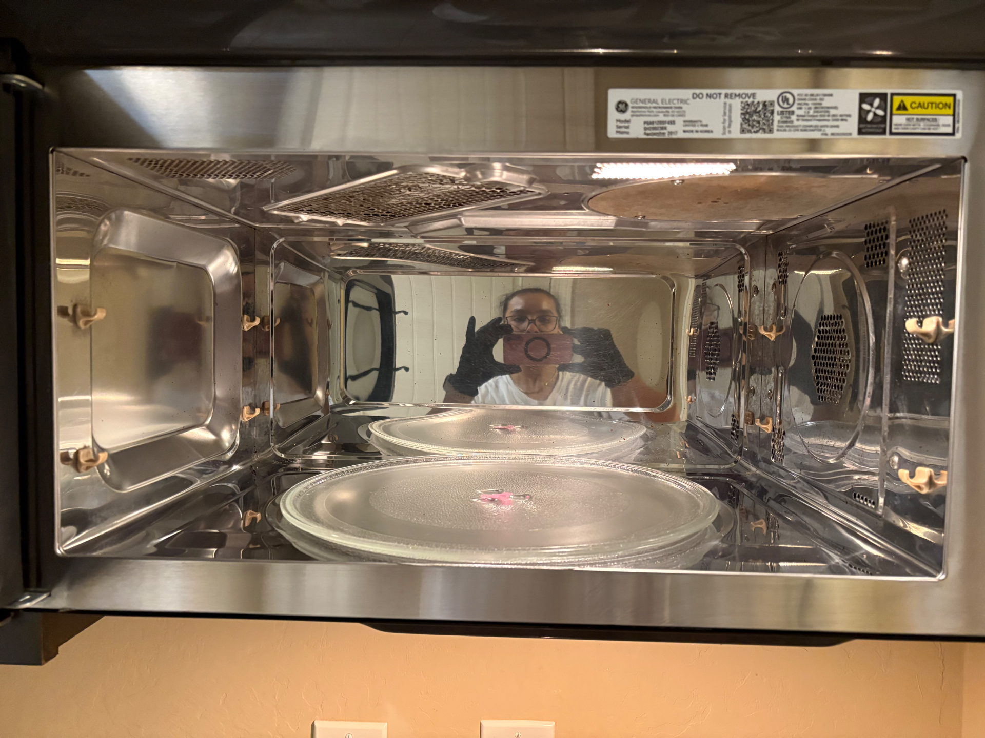 Microwave Deep Clean — after