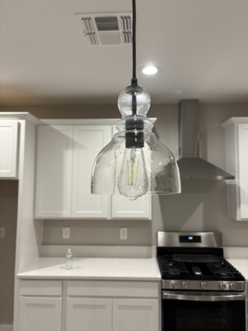 Pendant Light Detailing — after